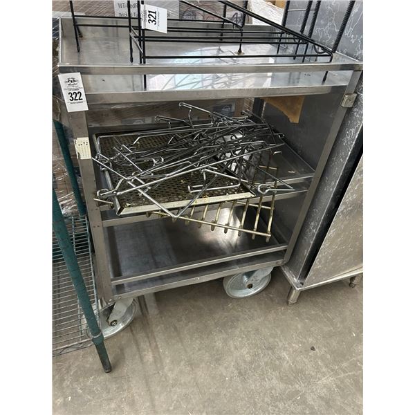 Lakeside  SS  3 Tier Cart