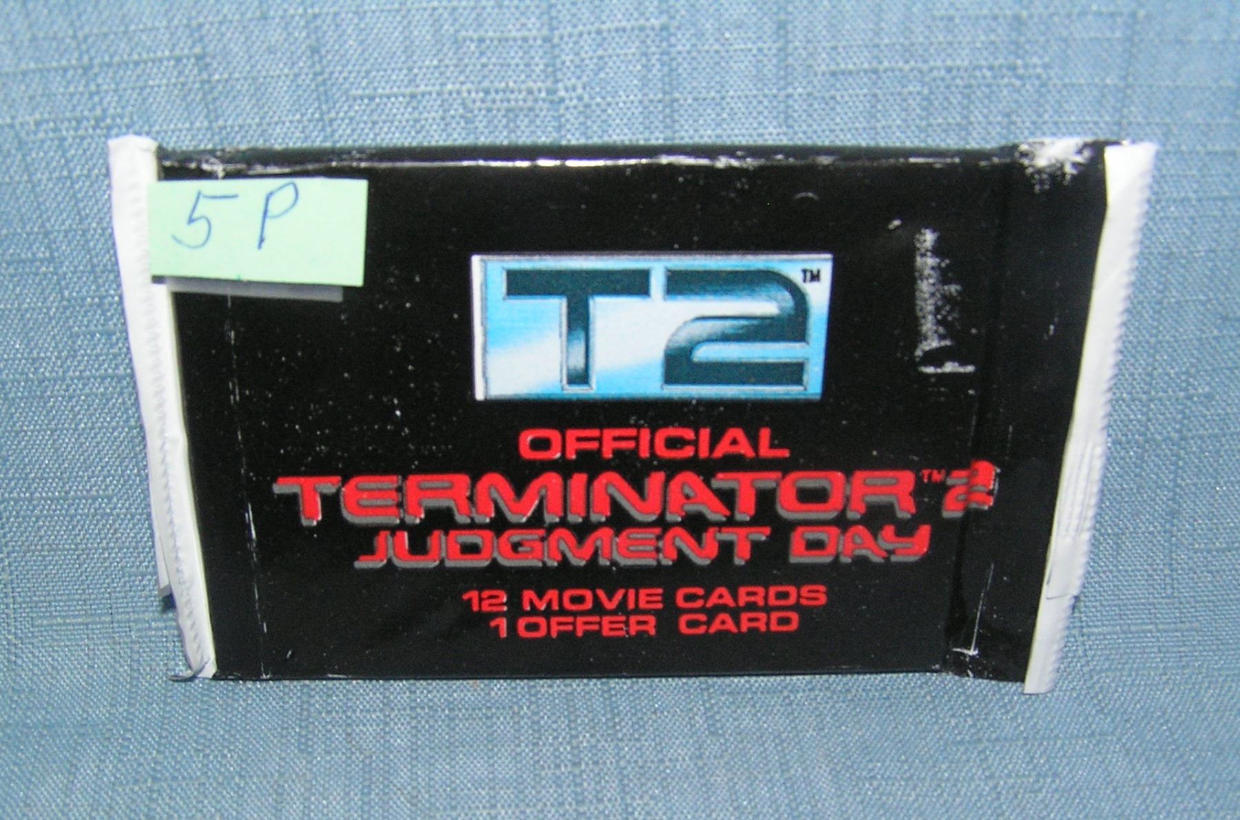 T2 Factory Terminator 2 Judgement Day factory sealed pack of cards