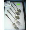 Image 1 : Group of antique English silver plated flatware