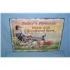 Image 1 : Today's Forecast: warm with occasional beers all tin advertising sign