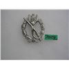 Image 1 : German Infantry assault badge silver color WWII retro style