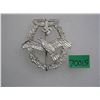 Image 1 : German N.S.F.K. pilot's badge silver color WWII retro style