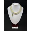Image 1 : Kimono 3 Strand Pearl Necklace