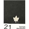 Image 4 : 2  - 925 Sterling Silver Maple Leaf Brooch & Tie Pin - Marked & Tested