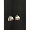 Image 4 : 2 - 925 Sterling Silver Stud Earrings Total Weight 13.4 Grams - Marked & Tested