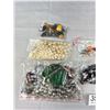 Image 3 : Large Mixed Lot of Broken Beaded Necklaces For Restoring Or Crafting