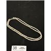 Image 3 : 34" Genuine Pearl Necklace With 925 Sterling Silver Lobster Clasp