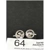 Image 3 : Vintage 925 Sterling Silver Real Pearl Screwback Earrings - 5.2 Grams - Marked & Tested