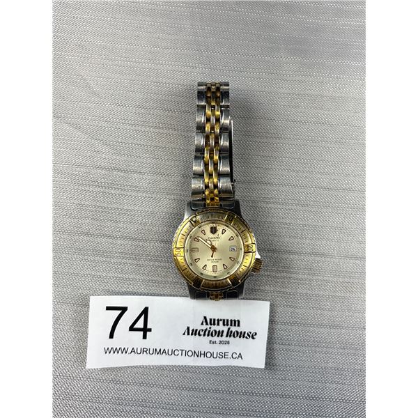 Casio Quartz Water Resist 30 Bar Watch - Made In Japan - Needs Battery