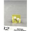 Image 6 : 4 Pairs Of Genuine Pearl Stud Earrings