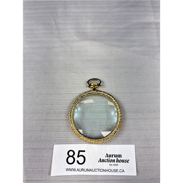 Large Magnify Glass Pendant 2" Across