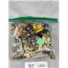 Image 4 : 1 Bag of Jewelry For Parts Or Crafts