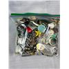 Image 5 : 1 Bag of Jewelry For Parts Or Crafts