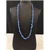 Image 6 : 4 Gemstone Necklaces, Sodalite, Citrine, Cat Eye, & Opalite - 18", 20", 28" & 40"
