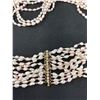 Image 3 : 12 Strand Genuine Fresh Water Pearl & Beaded Necklace - Longest Strand 34"