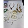 Image 2 : Large Bag of Wearable Costume Jewelry - Necklaces And Bracelets