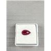 Image 2 : Lab Crate4d Pigeon Blood Red Ruby - 3.0 ct - 11.56 X 6.95 X 4.80 MM - VVS - Pear Shaoe