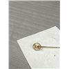 Image 3 : 10k Gold Initial Stick Pin .64 Grams 2" Long - Marked & Tested
