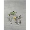 Image 3 : 3 Vintage Silver Tone Brooch/Pins