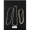 Image 1 : 3 Vintage Arora Borealis Crystal Beaded Necklaces -  Two Have Graduated Beads - One Is Double Strand