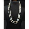 Image 2 : 3 Vintage Arora Borealis Crystal Beaded Necklaces -  Two Have Graduated Beads - One Is Double Strand