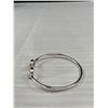 Image 3 : Signed MHJ For Michael Hill Jewellers - 925 Sterling Silver Bracelet/Cuff/Bangle - 2.25" Opening - 6