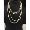 Image 2 : Double Strand 33" Genuine Fresh Water Pearl & Beaded Necklace