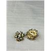 Image 5 : 5 Vintage Flower Brooch/Pins