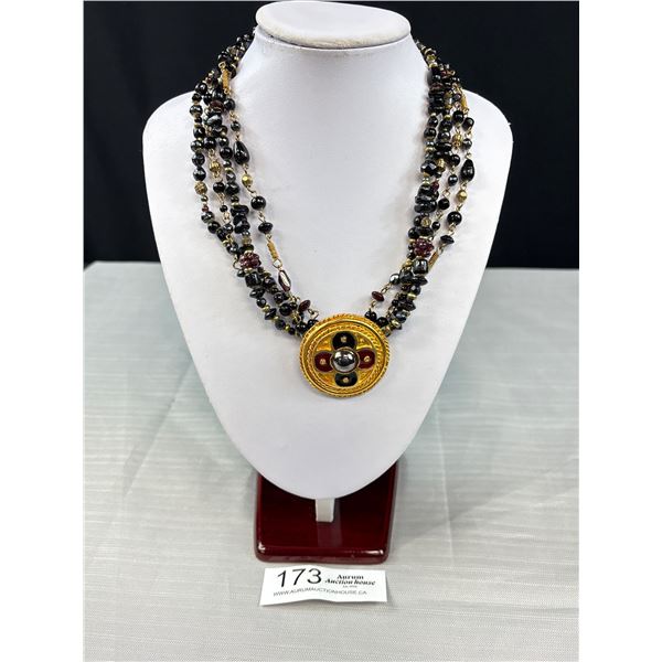 Fabulous Designer Glass Bead Necklace