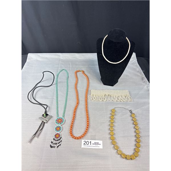 A Nice Group Of Quality Necklaces - Modern & Vintage -Indigenous