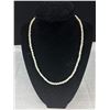 Image 2 : 18" & Flex Wire Genuine Fresh Water Pearl Necklace & Bracelet