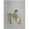 Image 7 : Assorted Gold Tone Necklaces & Pendants