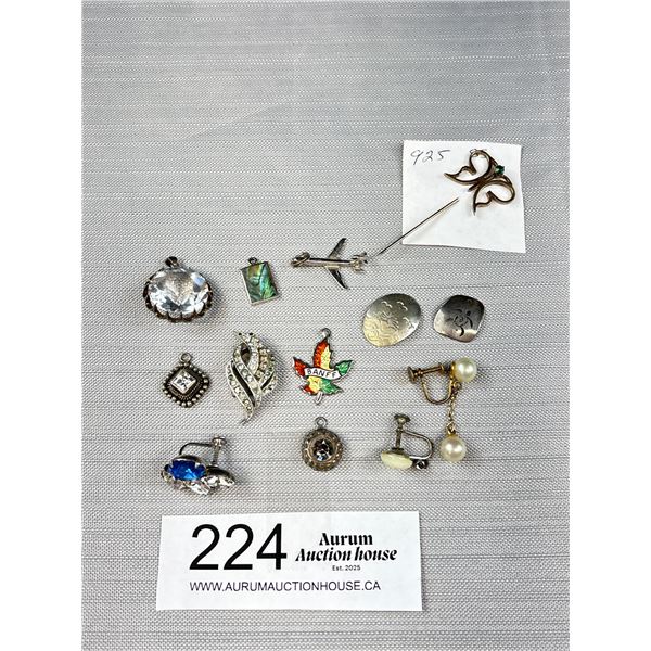 29.5 Grams 925 Sterling Silver Mixed Lot - Marked & Tested