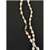 Image 2 : 11.5' Genuine Fresh Water Pearl & Beaded Necklace With Barrel Clasp  - Could Be Used As Garland On S