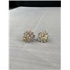 Image 4 : 3 Pairs Vintage Prong Set Arora Borealis & Rhinestone Clip On And Screwback Earrings