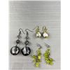 Image 4 : 5 Pairs Vintage Dangle Earrings - Nice Mix
