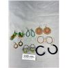 Image 1 : Lot Of Vintage Hoop Earrings - Nice Variety