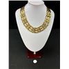 Image 1 : Vintage Gold Tone Collar Necklace