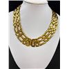 Image 3 : Vintage Gold Tone Collar Necklace