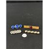 Image 1 : A Nice Variety Of 4 3 Vintage Bar Brooches -Longest 2.75"