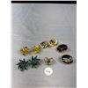 Image 1 : 5 Pairs Of Vintage Clip On Earrings
