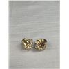 Image 5 : 3 Pairs Of Vintage AB Crystal Cluster Clip On Earrings