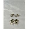 Image 5 : 4 Pairs Of Vintage Clip On Earrings
