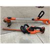 Image 1 : BLACK & DECKER STRING TRIMMER AND HEDGE TRIMMER