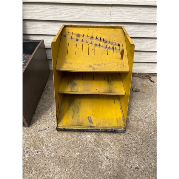VINTAGE METAL ANCO WINDSHIELD WIPER CABINET