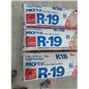 Image 12 : PROPINK FIBER GLASS INSULATION R-19 - NEW, IN PACKAGING