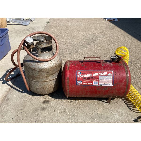 PORTABLE AIR TANKS, LOT OF 2