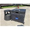 Image 1 : ROLLING FOLDING TOTE AND STEP STOOL