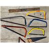 Image 2 : CROSSCUT SAWS, BOW SAWS, AND LEVEL; LOT