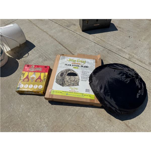 BIG DOG HUNTING FLEX STEEL BLIND AND AUTO RESET TARGETS
